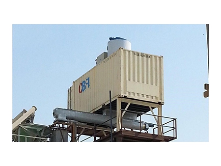 Qatar--Concrete cooling 30 tons flake ice system