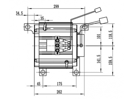 5000-8000W Traction Motor, PMDC Brushless Motor TZ210BX-P