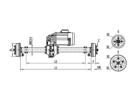 Rear Drive Axle Assembly HQ16 Series