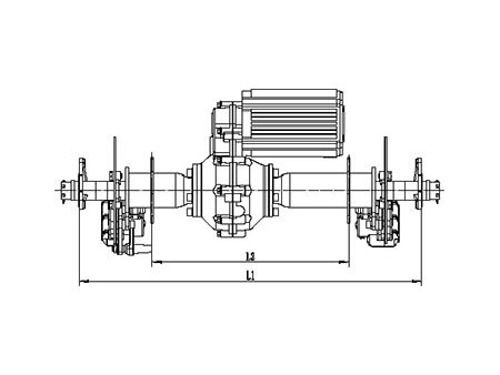 Rear Drive Axle Assembly HQ12D Series