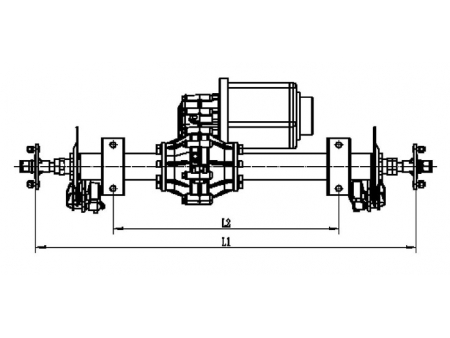 Rear Drive Axle Assembly HQ14D Series