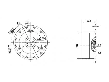 Electromagnetic Brake (4.0 Nm) DZ058A1