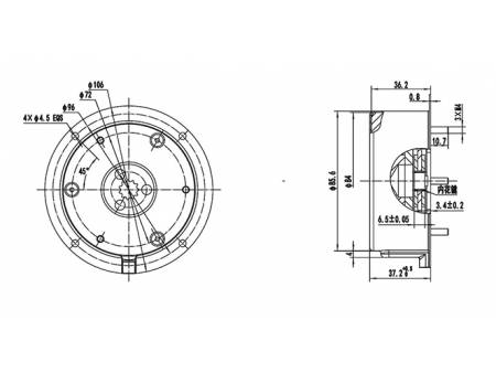 Electromagnetic Brake (8.0 Nm) DZ084B1