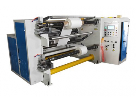 High Speed Slitting Rewinding Machine  (Model QFJ-A1100 Label Slitter and Rewinder)