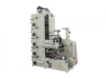 Five Color Flexo Printing Machine  (Model RY-320-5 Label Printing System)