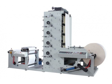 Five Color Flexo Printing Machine  (Model RY-950-5P Label Printing System)