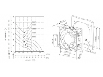 SA6025 DC Axial Fan