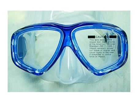 Fabricated Glass for Swimming Goggles, Safety Dive Masks