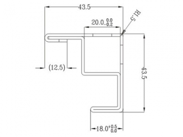 Upright for Electrical Cabinets