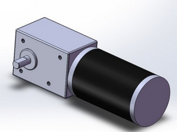 Helical Worm Geared Motor