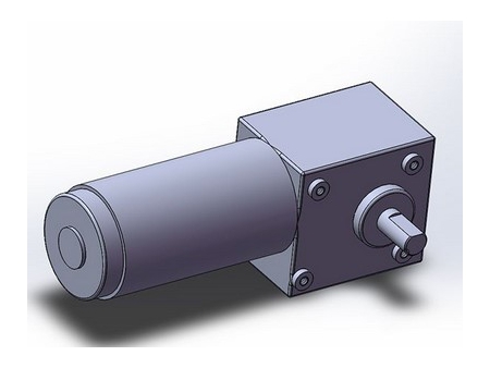 Helical Worm Geared Motor