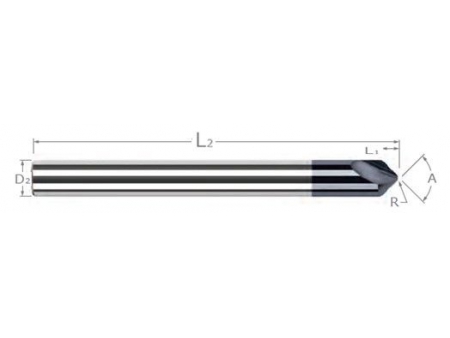 EMA18 Chamfer End Mill, Chamfer Milling Cutter