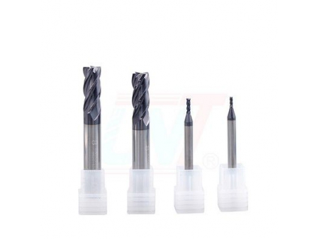 EMA03 4 Flute Square End Mill, Regular Length