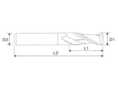 EMT01 2 Flute Carbide Router Bit