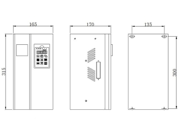 5-8kW Induction Heating Power Supply (Wall Mounted)