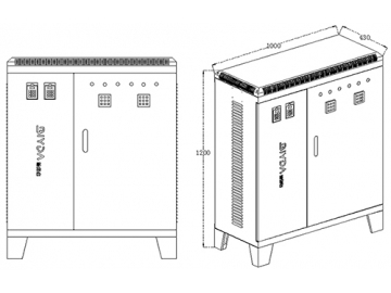 80-160kW Induction Heating Power Supply (Floor Standing)