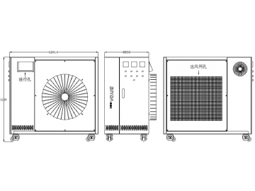 Induction Heating Hot Air Generator