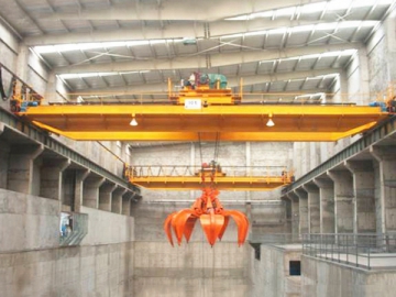 Bridge Crane with Grab Bucket