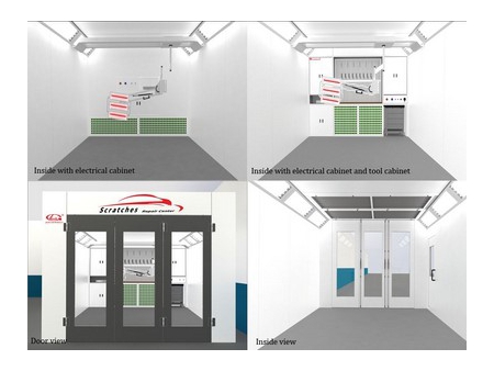 Automotive Paint Booth, GL1-N Series