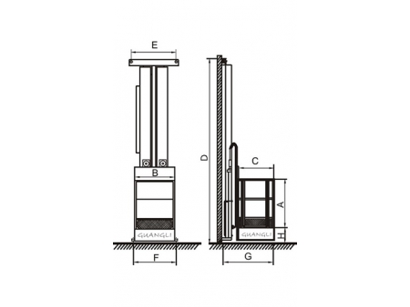 Man Lift for Truck Booth