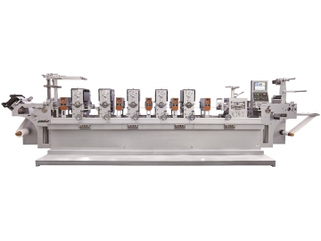 CS-300-5C  Intermittent Rotary Letterpress (Label Printing, Vision Inspection, Backside Printing)