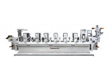 CS-300-5C  Intermittent Rotary Letterpress (Label Printing, Vision Inspection, Backside Printing)