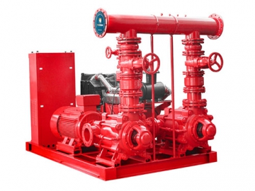 PEDJ series Fire Fighting System  (with Electric Pump, Diesel Pump and Jockey Pump)