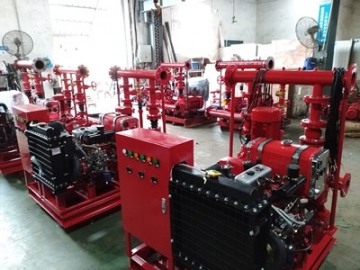 PEDJ series Fire Fighting System  (with Electric Pump, Diesel Pump and Jockey Pump)