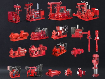 PEDJ series Fire Fighting System  (with Electric Pump, Diesel Pump and Jockey Pump)