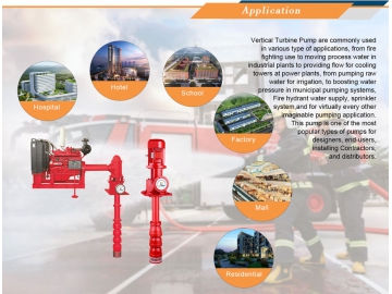 PXBD series Vertical Turbine Fire Pump  (Long Shaft)