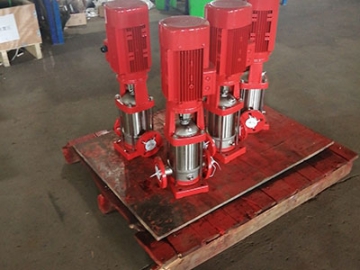 CDLF series Vertical Multistage Jockey Pump  (Stainless Steel)