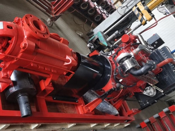 DD series Horizontal Multistage Diesel Fire Pump