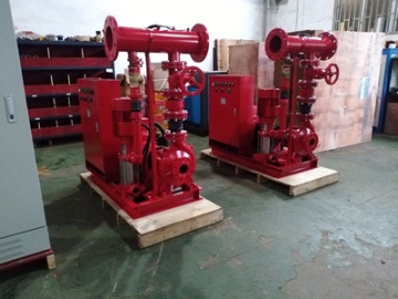 PEJ series Fire Pump System  (with Electric Pump and Jockey Pump)