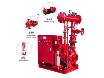 PEJ series Fire Pump System  (with Electric Pump and Jockey Pump)