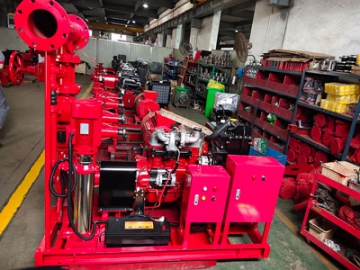 PDJ series Fire Pump Set  (with Diesel Pump and Jockey Pump)