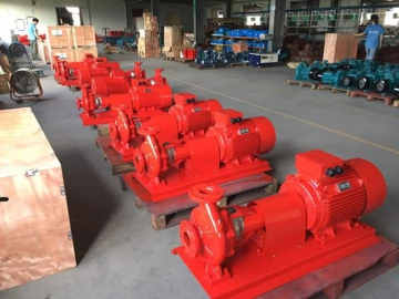 PSMF series End Suction Fire Pump  (Bare Shaft, Electric Motor Driven)