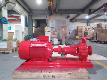 PSMF series End Suction Fire Pump  (Bare Shaft, Electric Motor Driven)