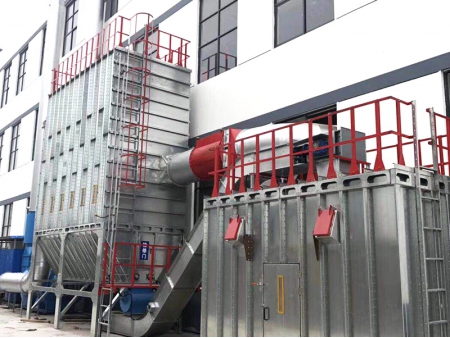 Pulse-Jet Bag Filter Dust Collector, Cyclone Separator
