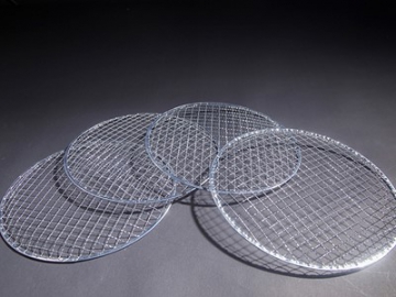 Galvanized Steel BBQ Grill Mesh (Disposable Charcoal Grill)