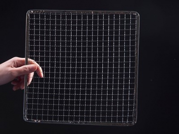 Galvanized Steel BBQ Grill Mesh (Disposable Charcoal Grill)