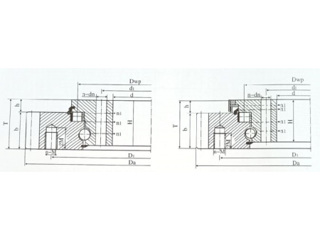 Ball-Roller Combination Slewing Ring