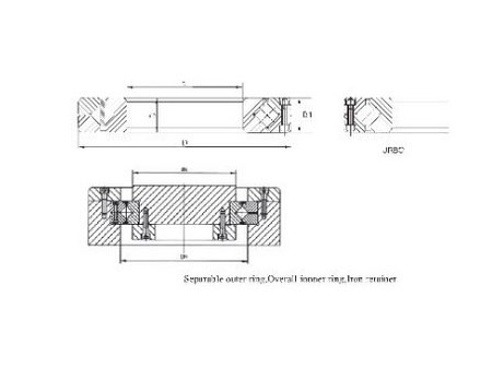 JRBC Series Crossed Roller Bearing