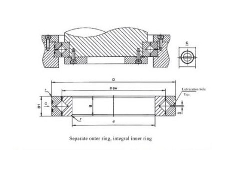 JRC Series Crossed Roller Bearing