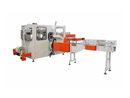 Full Servo Tissue Wrapping Machine for Singe Pack, TP-T400A