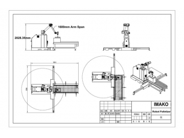 Collaborative Robot Palletizer, RP-10