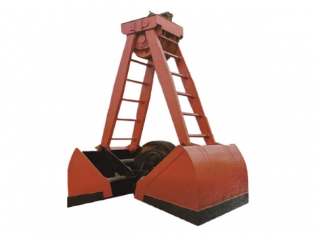 Bridge Crane with Grab Bucket