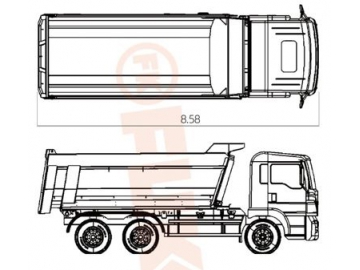 Dump Truck, FK6-300T