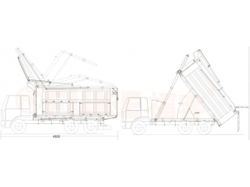 Underground Dump Truck, FK8-10T