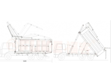 Underground Dump Truck, FK8-16T