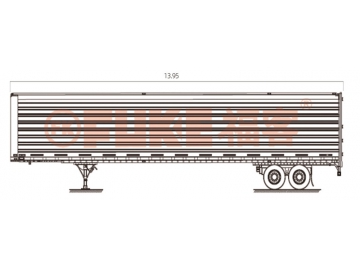 Box Body Semi-Trailer, FK35-1306G